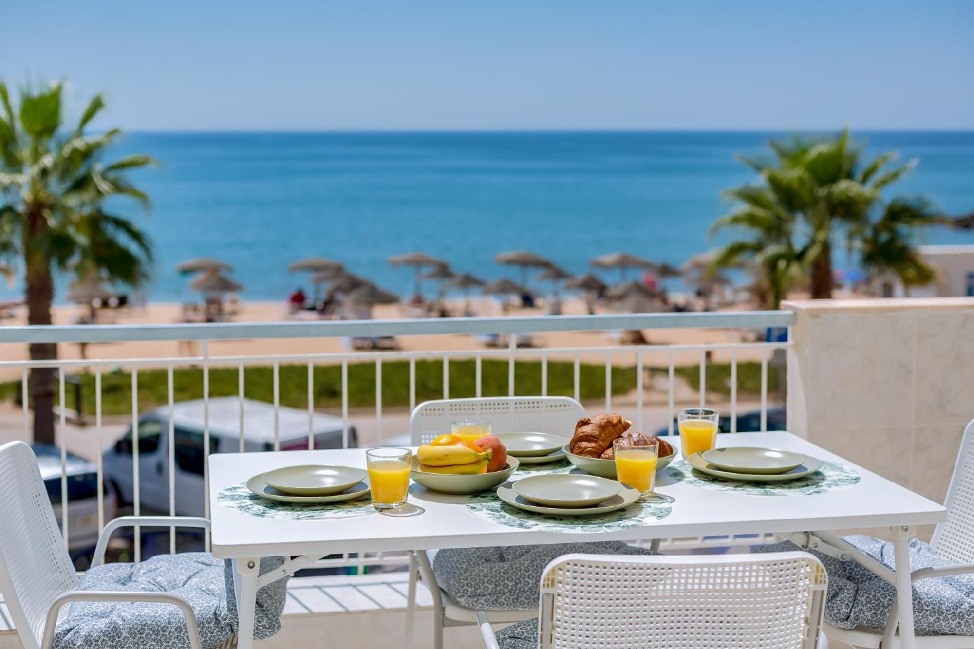 Apartamento Al - Oceano T2 Frente Mar Quarteira Exterior foto